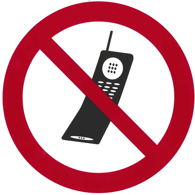 Contacto Handyverbot 10 cm Image