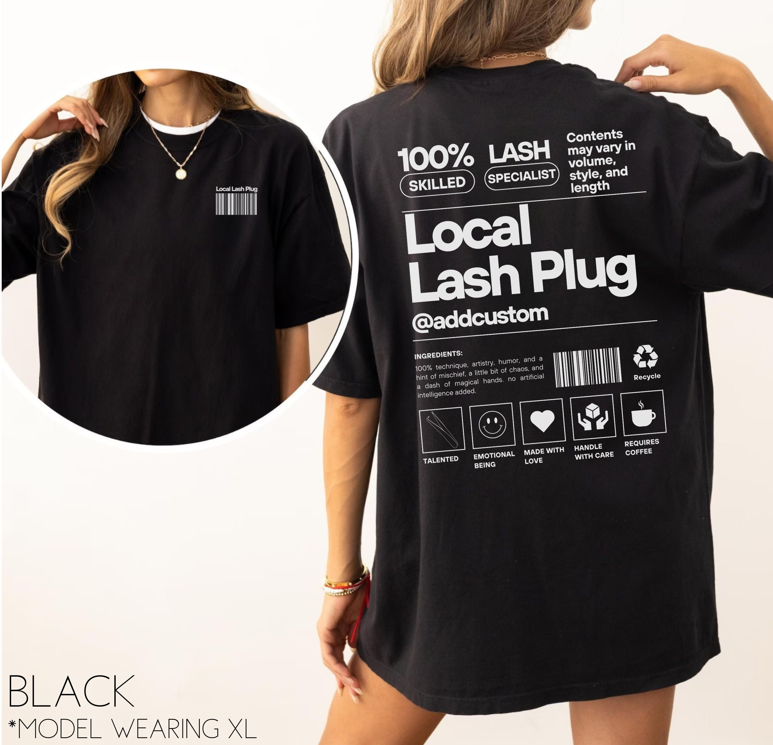 Lash Tech T-Shirt T-Shirt, T-Shirt, T-Shirt, T-Shirt, T-Shirt, T-Shirt, T-Shirt, T-Shirt, T-Shirt