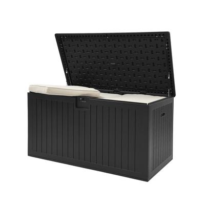 Moasis 150/230 Gallon Water Resistant Resin Lockable Deck Box