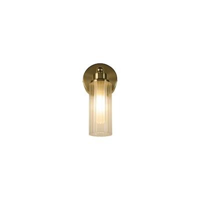 Licht-Erlebnisse Wandleuchte PADRID Messing Klar 1x G9 bis 7W IP44 | LE120842 Image