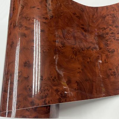 TEMU High End Car Grain Color Changing Film Peach Wood Grain Medium Film Modification And Refurbishment Sticker 30cm X 100cm Image