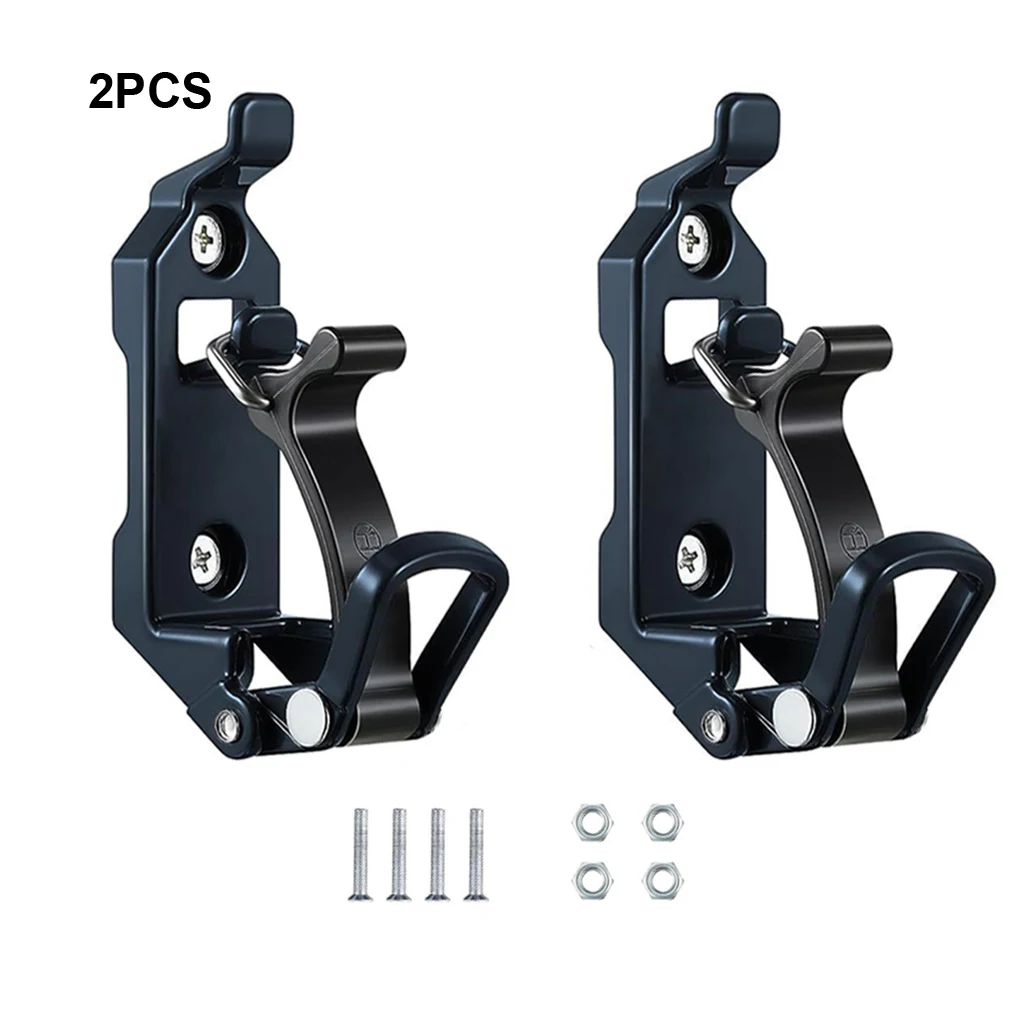Supporto per pala da 2 pezzi per staffe per portapacchi Accessori per montaggio su pala Montaggio a parete Durevole arancione