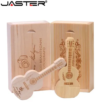 JASTER USB-Flash-Laufwerk aus Holz, 32 GB, Pendrive 64 GB, 16 GB, 4 GB, 8 GB, 128 GB, Memory Stick, U-Disk, kostenloses individuelles Logo-Geschenk Image