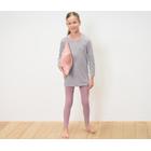 Tchibo - 2 Kinder-Pyjamas - Mädchen - Gr. 170/176 - rosa/gestreift