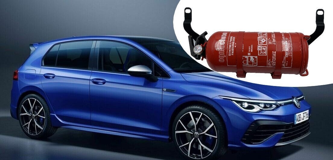Supporto estintore adatto per Volkswagen Golf GTI/R mk8