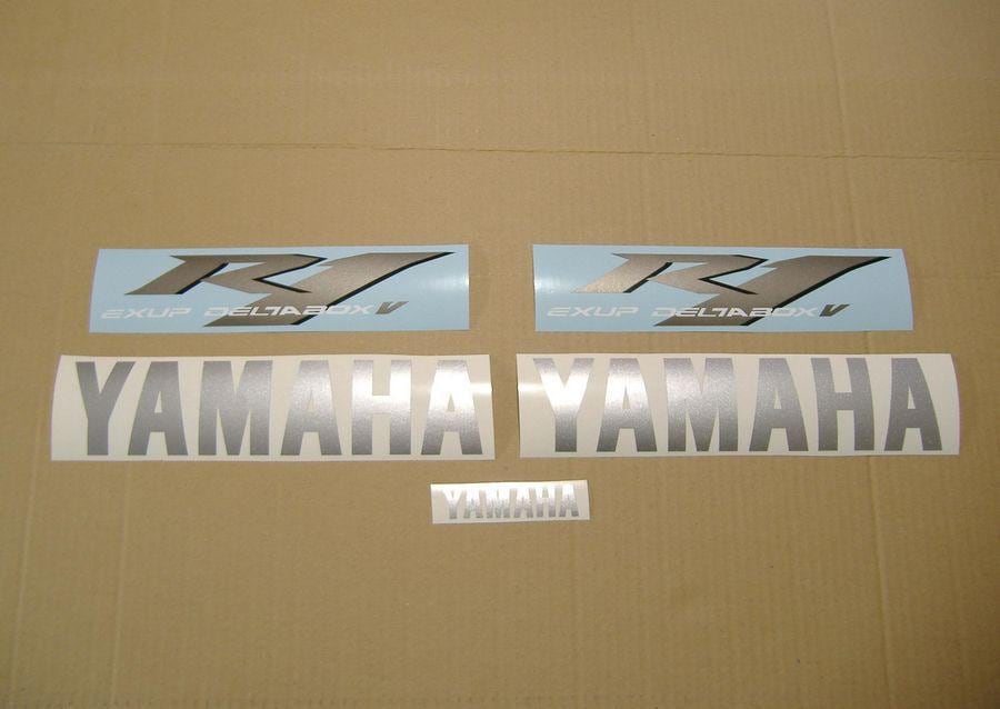 Set completo di decalcomanie di ricambio per YZF-R1 2004 2005, kit di adesivi per restauro completo, replica grafica, riproduzione del modello, emblem