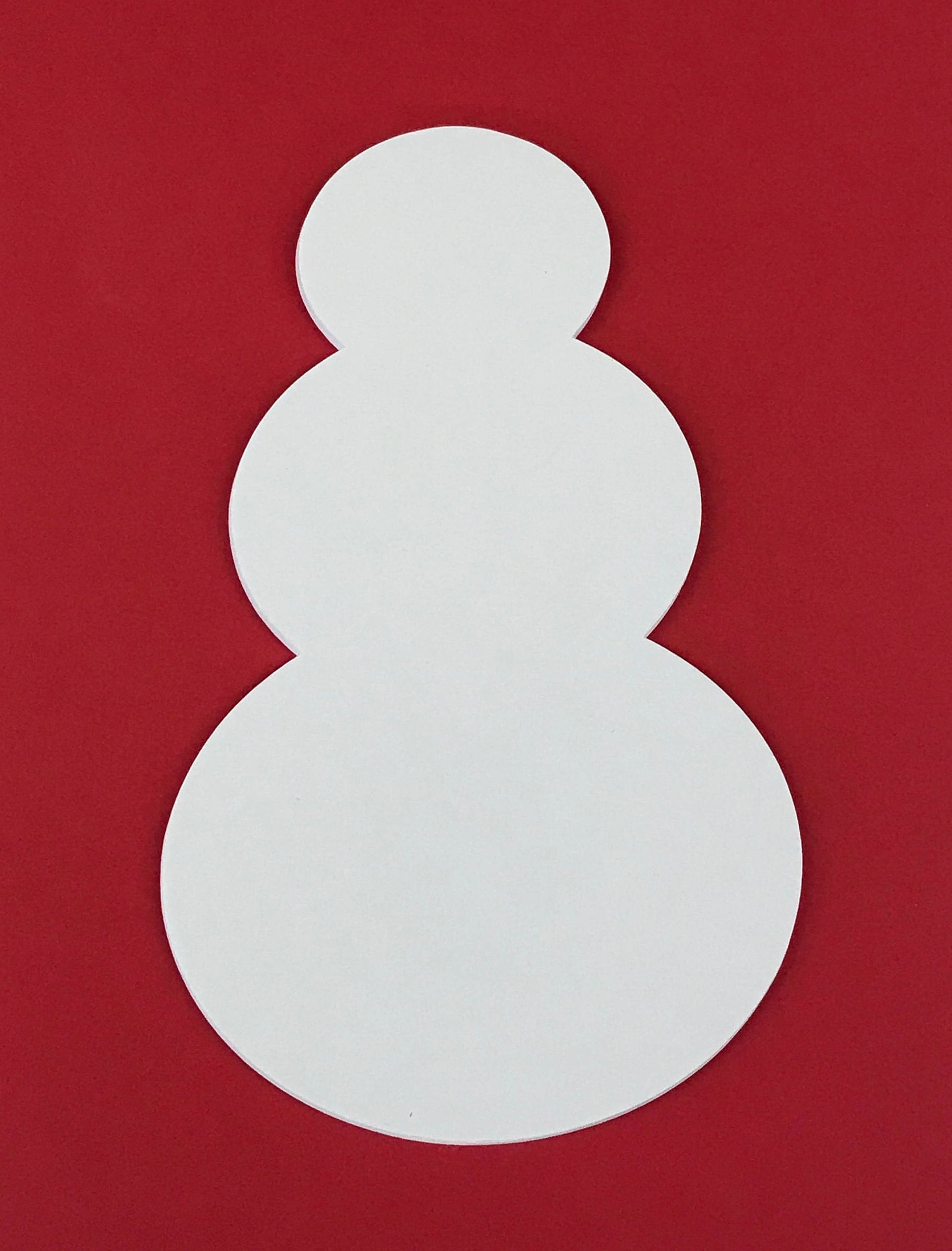 Forma di grande vuoto del pupazzo di neve, pupazzo di neve morire taglio, carta del pupazzo di neve, pupazzo di neve bianca, abbellimento del pupazzo