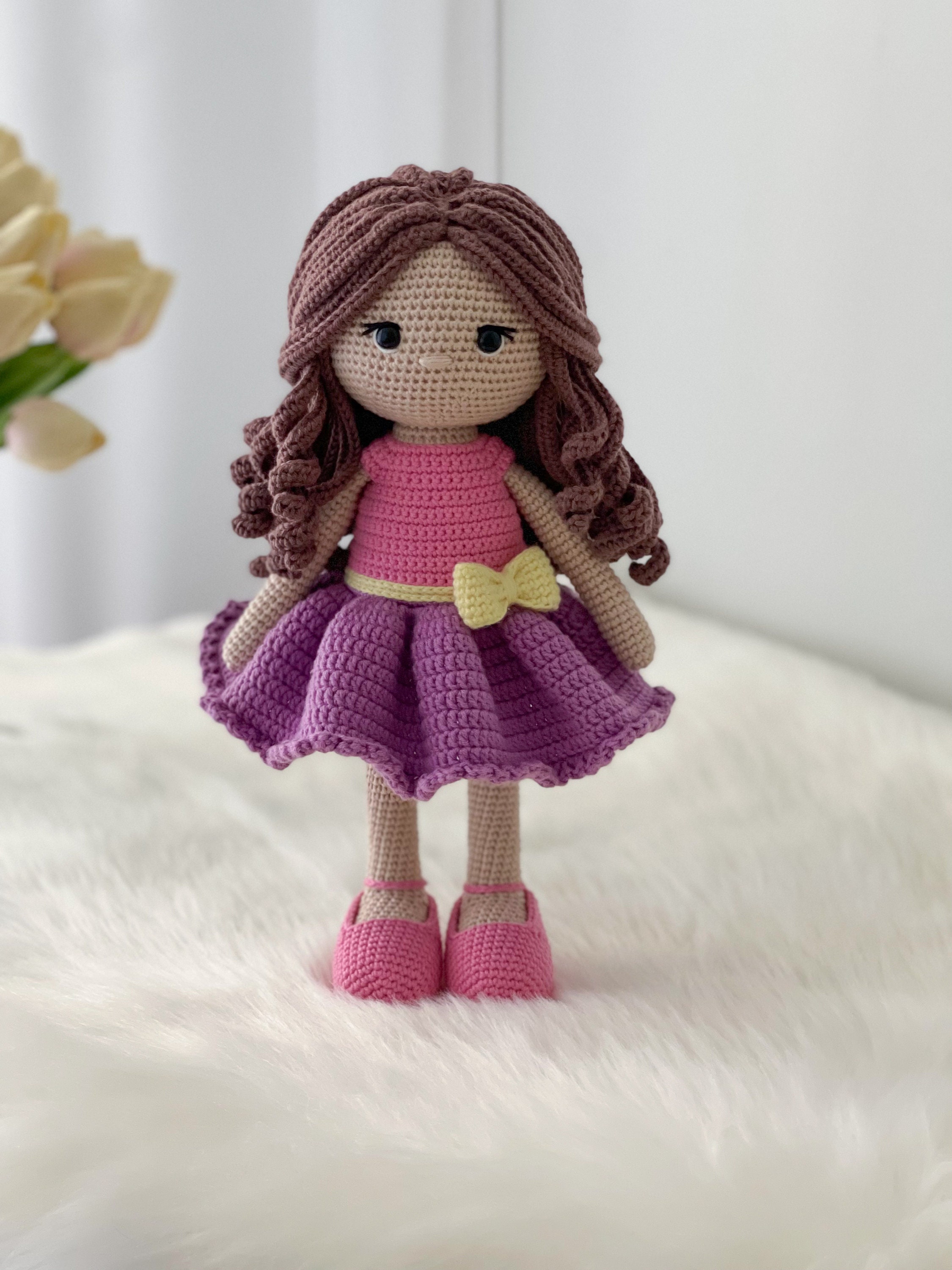 Bambola all'uncinetto Amigurumi Gabrielle, Modello all'uncinetto, Bambola all'uncinetto, Bambola Amigurumi, Giocattolo all'uncinetto, Modello bambola