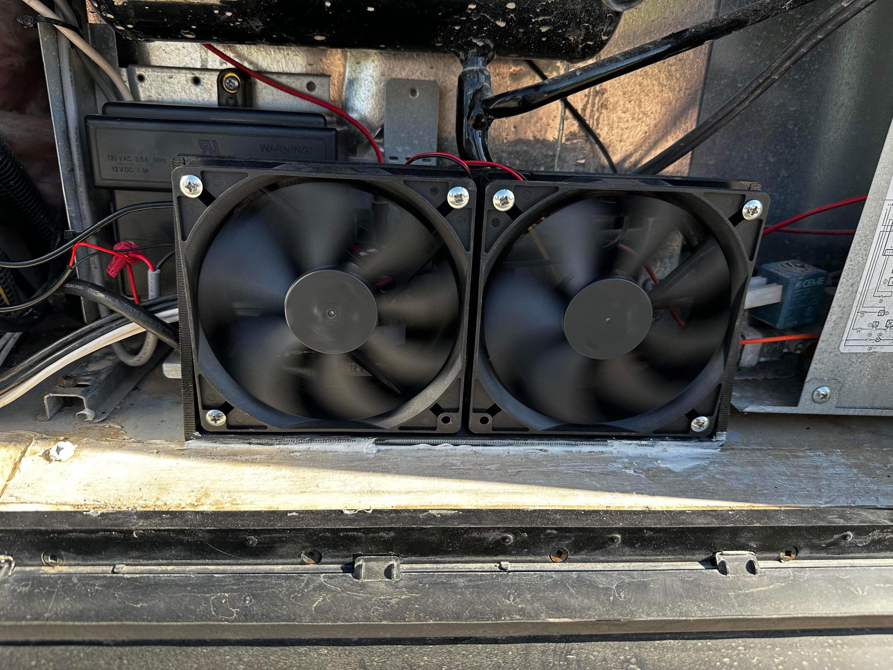 Kit ventola di raffreddamento per frigorifero RV