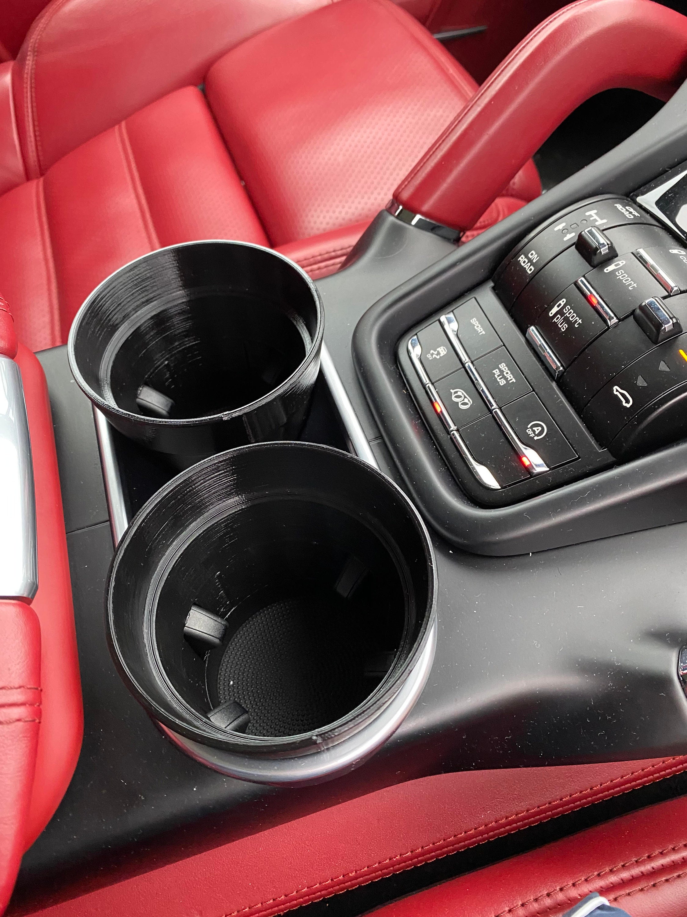 Inserto portabicchieri per Porsche Cayenne dal 2011 ad oggi