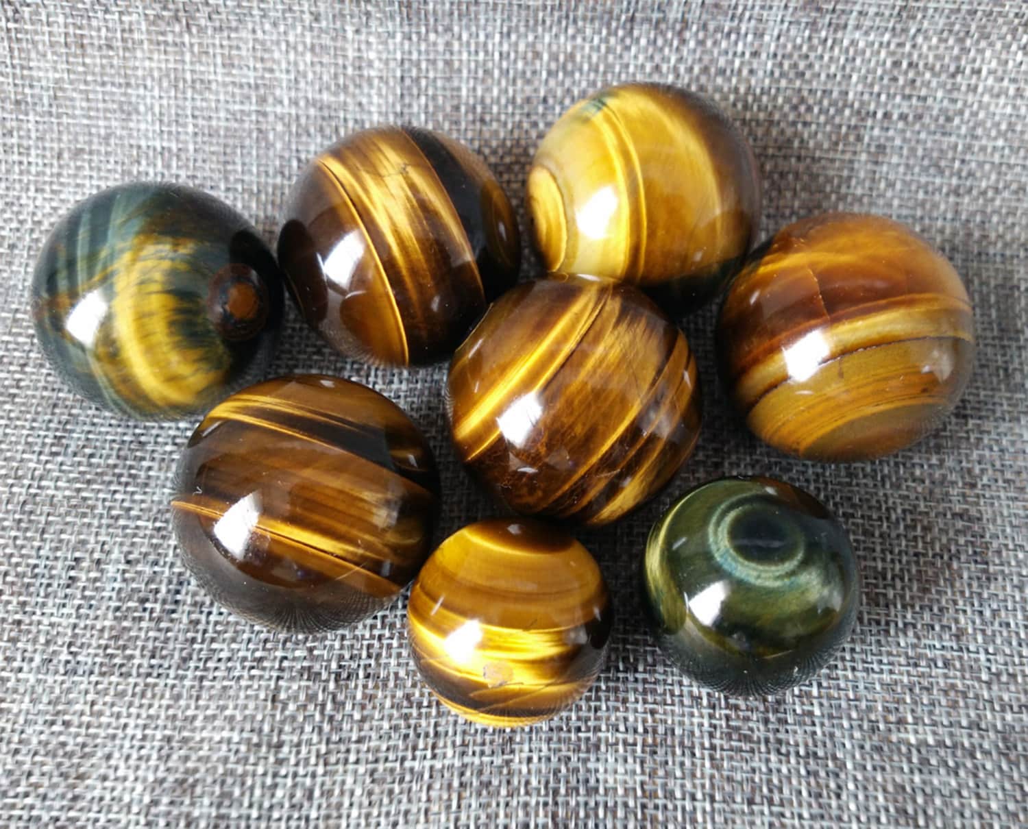 Miglior sfera occhio di tigre/palline occhio di tigre (dimensioni: 20 mm, 30 mm, 40 mm, 50 mm, 60 mm, 70 mm, 80 mm, 90 mm, 100 mm, dimensione personal