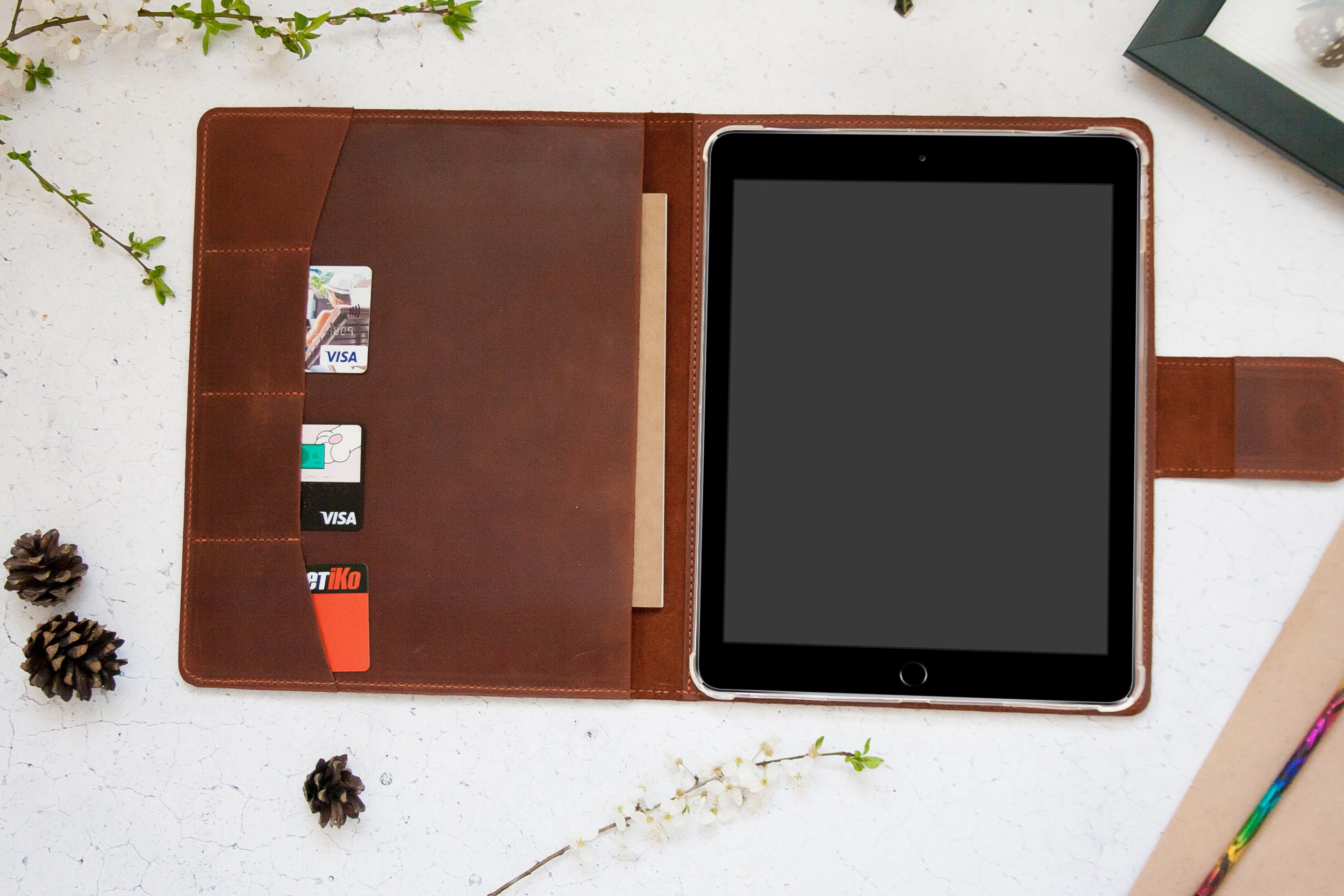 Custodia in pelle per iPad air,custodia per iPad pro 12.9 4a generazione,custodia in pelle per iPad 2,custodia per iPad 3,custodia per iPad 4,custodia