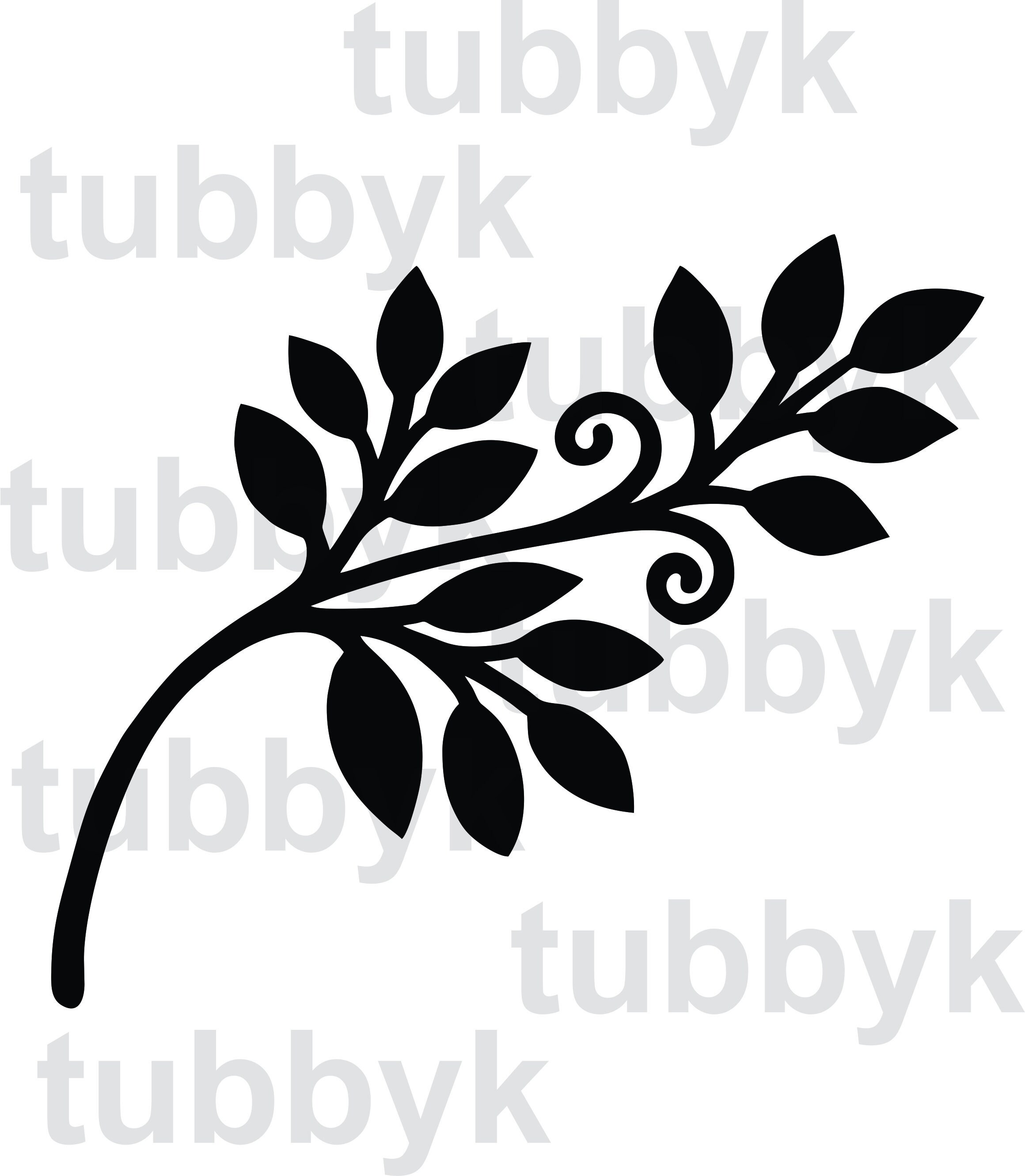Foglie SVG, Bacche SVG, Ramo SVG, Silhouette, Cricut, File di taglio, File di taglio, File digitale, Vite SVG, Scrapbooking, File SVG
