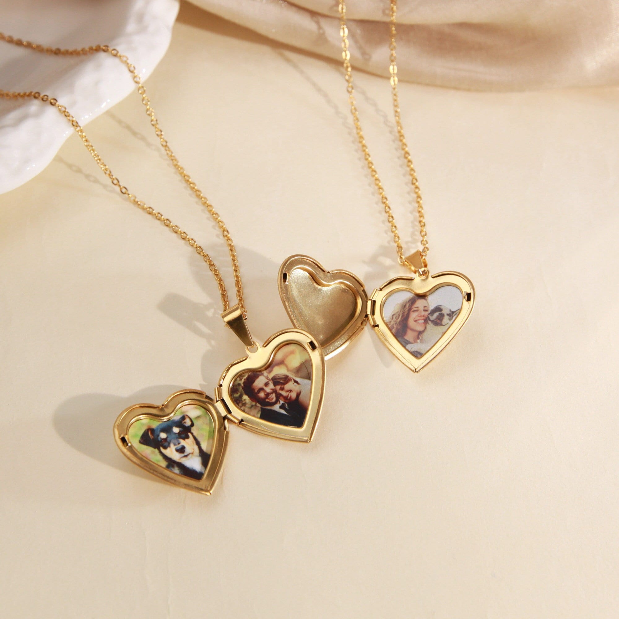 Collana con ciondolo a cuore personalizzato con foto, ciondolo a cuore inciso personalizzato, ciondolo con foto, regalo per lei, regalo per la miglior