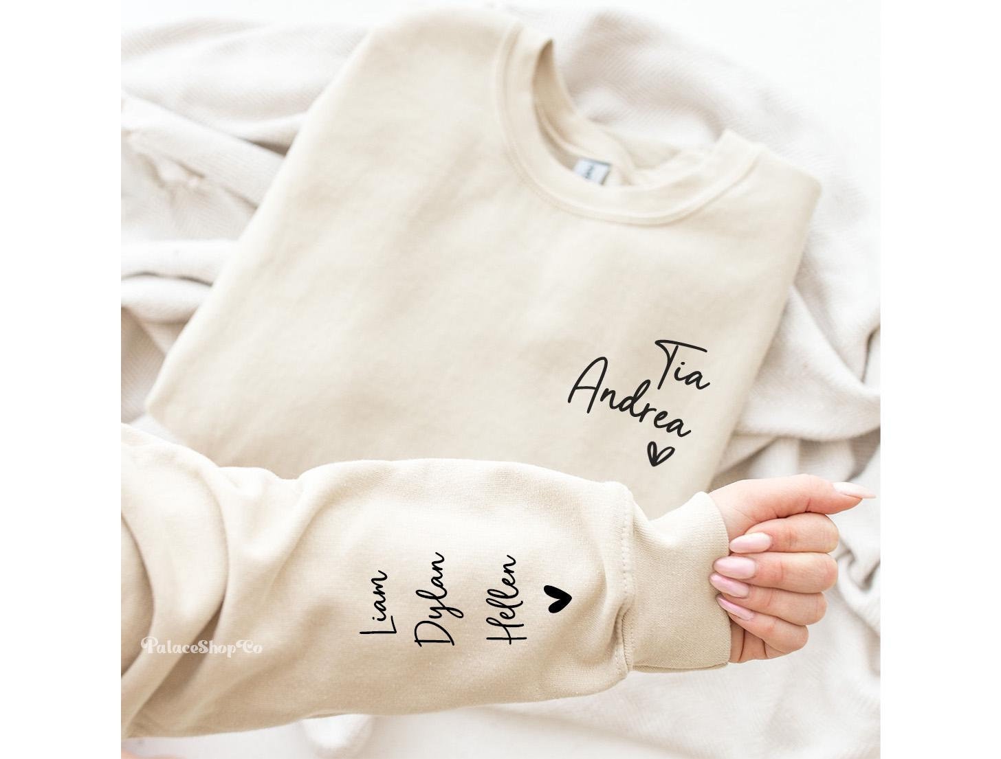 Regalo personalizzato per la zia / Felpa per la zia / Regalo per la zia / Felpa per la zia / Futura zia / Regalo per la futura zia / Felpa per la zia
