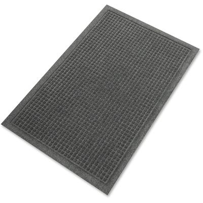 Millennium Mat Company EG020304 EcoGuard Indoor/Outdoor Wiper Mat, Rubber, 24 x 36, Charcoal