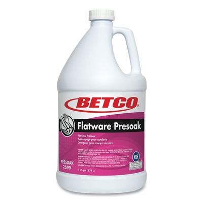 Betco 25990400 Flatware Presoak, Characteristic Scent, 1 gal Bottle, 4/Carton - Case of 4