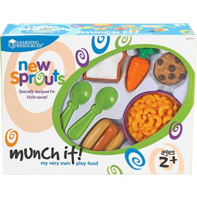 Learning Resources LER7711 Much It, Play Food Set, 20/ST, Multi - Set of 20