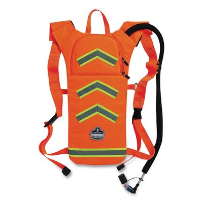 Ergodyne 13157 Chill-Its 5155 Low Profile Hydration Pack, 2 L, Hi-Vis Orange, Ships in 1-3 Business Days