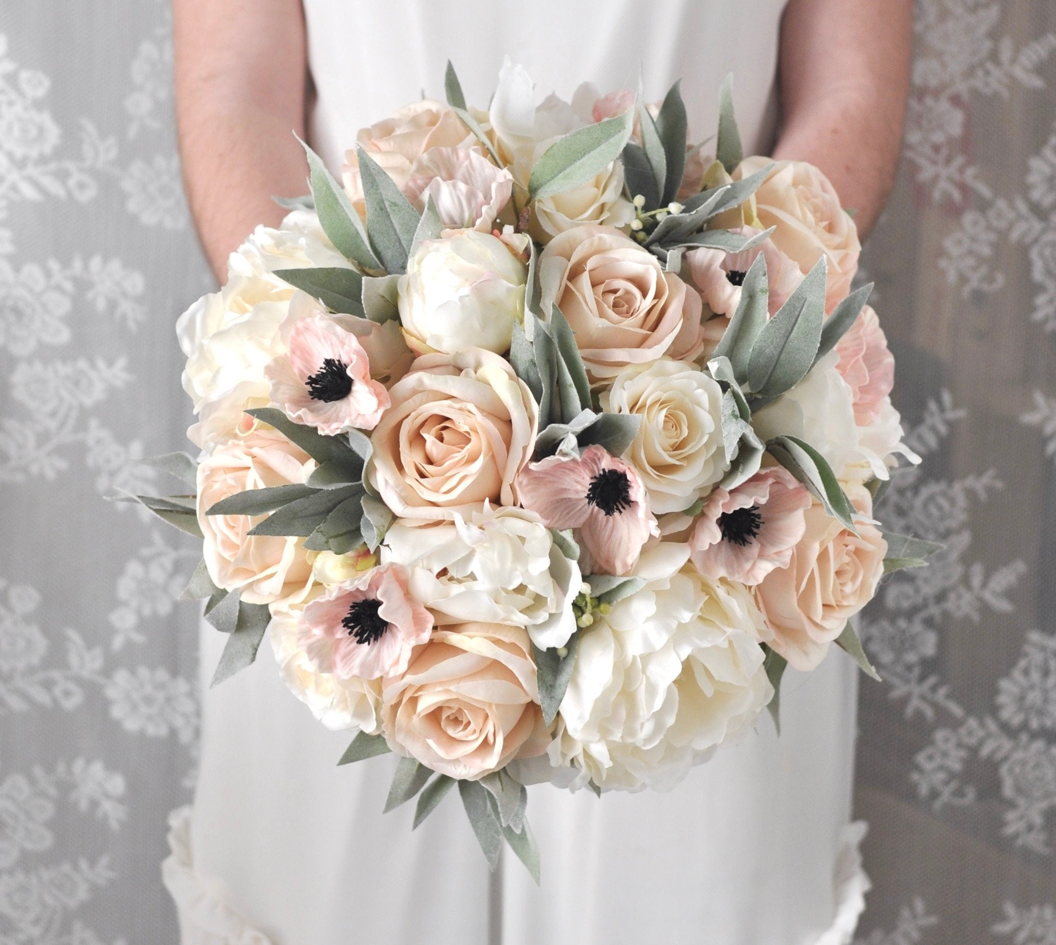 Bouquet da sposa rosa, bouquet da sposa, bouquet di fiori di seta, bouquet di fiori artificiali, bouquet di fiori, fard, fiori di seta, fiori da matri