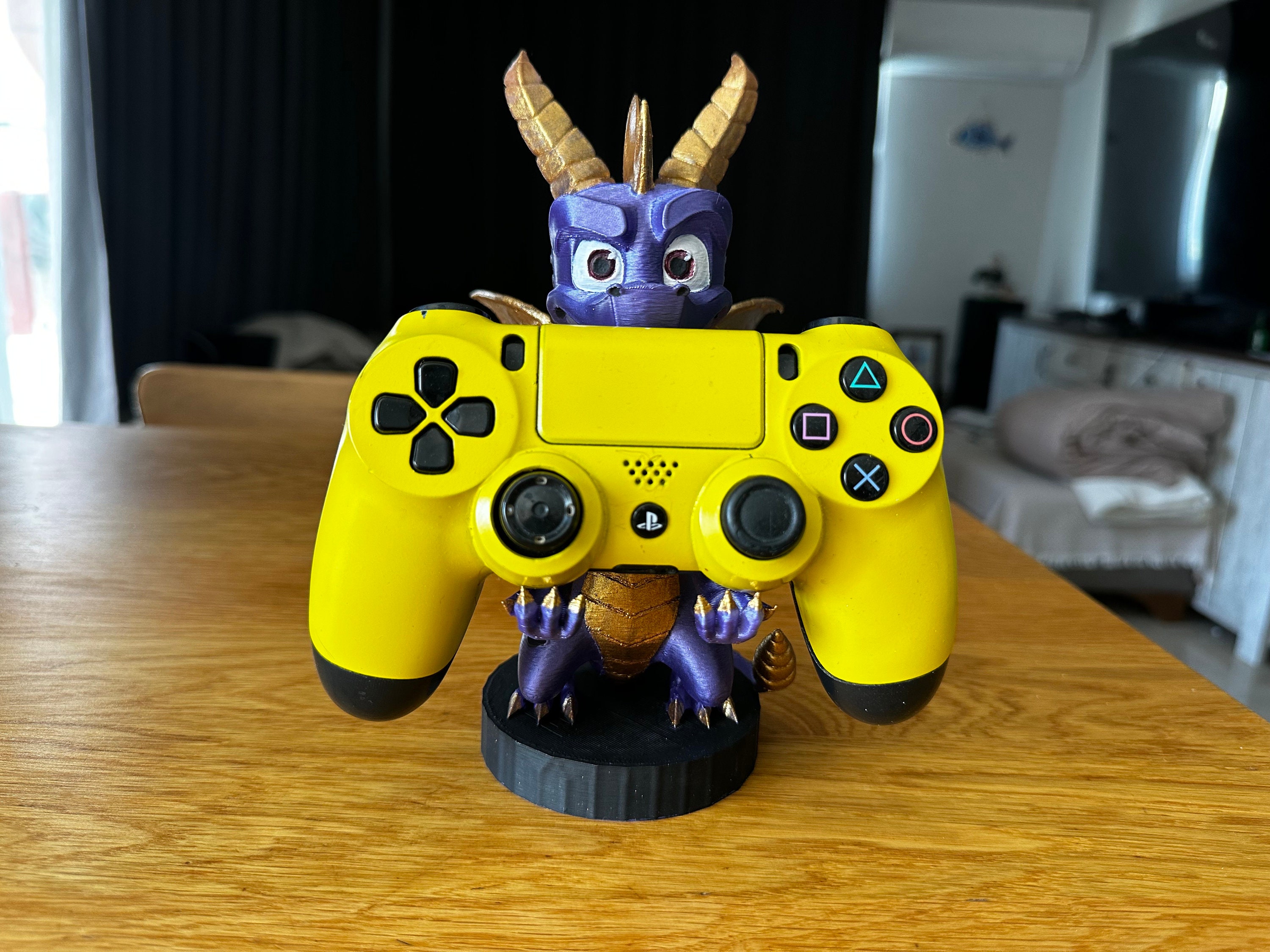 Spyro, Supporto per controller, Supporto per joystick, Spyro the Dragon, Supporto per telefono, Supporto per controller, Decorazione per la stanza, Re
