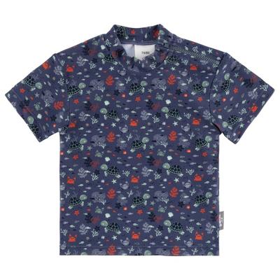 Sterntaler - Kid's Badeshirt Kurzarm Unterwasser - Lycra Gr 116 blau Image