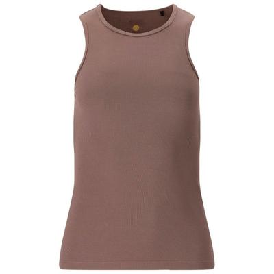 ATHLECIA - Women's Tinashe Halterneck Rib Top - Top Gr 38 braun Image