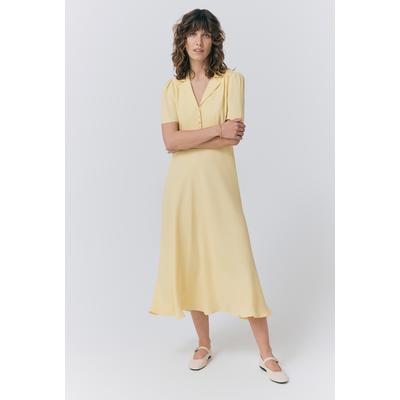 Ghost Blair Crepe Midi Tea Dress