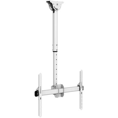 Mount-It! Full Motion Ceiling 70" Tv Mount, White