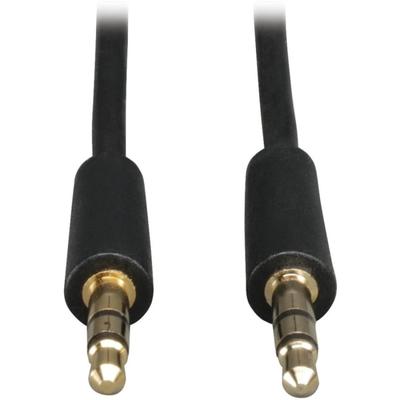 Tripp Lite 3.5Mm Mini Stereo Audio Cable For Microphones Speakers And Headphones (M/m) 12 Ft(3.66 M) - Mini-Phone For Ipod, Iphone, Mp3 Player, Microphone, Speaker, Headphone - 12 Ft