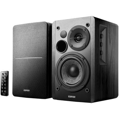 Edifier R1280Db 42-Watt Rms Amplified Bluetooth Bookshelf Wired Speaker System, Black