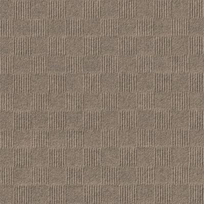 Foss Floors Crochet Peel & Stick Carpet Tiles, 24" X 24", Chestnut, Set Of 15 Tiles