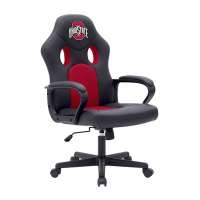 Imperial Ncaa Vision Faux Leather/mesh Computer Gaming Chair, Ohio State
