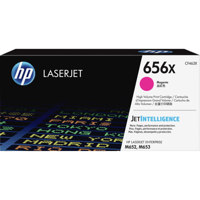 Hp 656X High-Yield Magenta Toner Cartridge, Cf463X