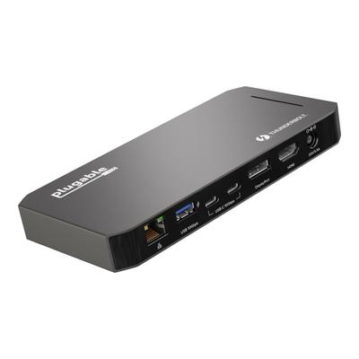 Plugable Thunderbolt Dock - 40Gbps And Usb C Docking Station With 96W Charging