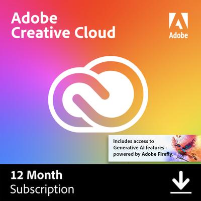 Adobe Creative Cloud Indiv 2025, 1 Yr Subscription, Mac & Windows, Download