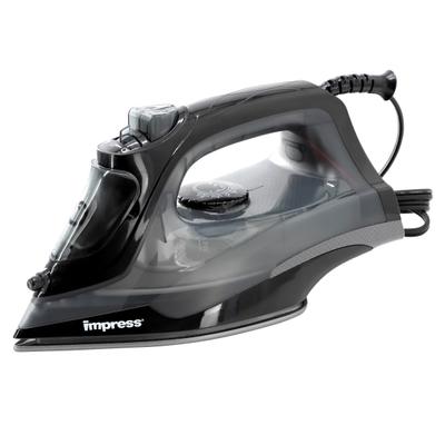 Impress Mid-Sized Spray Steam And Dry Iron With Motion Auto-Shutoff, Black