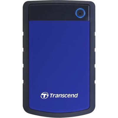 Transcend Storejet Ts1Tsj25H3B 1 Tb Portable Hard Drive - 2.5" External - Sata - Usb 3.0 - 3 Year Warranty