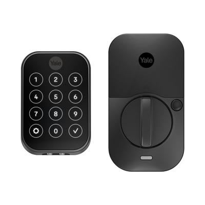 Yale Assure Lock 2 Yrd450-Wf1-Bsp - Door Lock - Combination, Biometric, Smartphone App - Smart Lock - Touch Keypad, Fingerprint Sensor - Black Suede