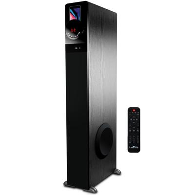 Befree Sound Bluetooth Tower Speaker, 39-1/2"h X 5-1/2"w X 13-1/2"d, Black, 99595896M