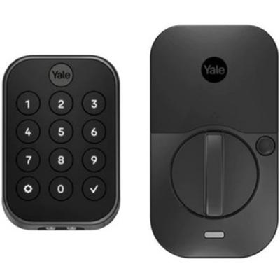 Yale Assure Lock 2 Key-Free Keypad With Wi-Fi In Black Suede - Wireless Lan - Bluetoothblack Suede