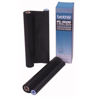 Brother Pc-402Rf Black Fax Film Refills, Pack Of 2