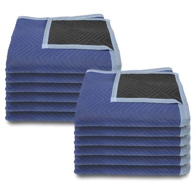 Monster Trucks Warehouse Blankets, 72" X 80", Blue/black, Pack Of 12 Blankets