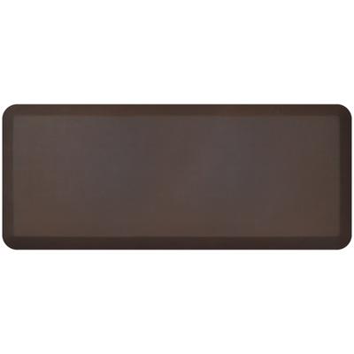 Gelpro Newlife Designer Comfort Leather Grain Anti-Fatigue Floor Mat, 20" X 48", Truffle