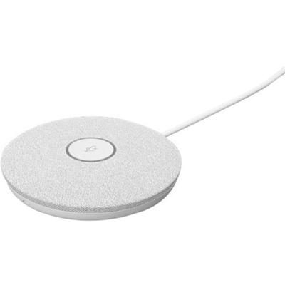Logitech Wired Microphone - White - 9.60 Ft - 90 Hz To 16 Khz -27 Db - Omni-Directional - Usb