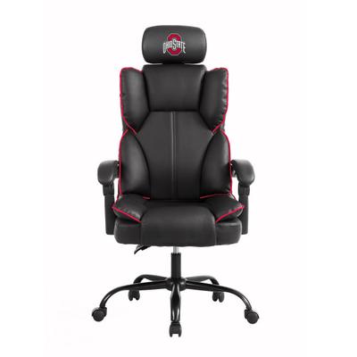 Imperial Ncaa Champ Ergonomic Faux Leather Computer Gaming Chair, Ohio State
