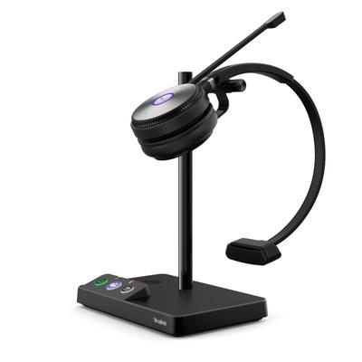 Yealink Wireless Mono Teams Headset, Black, Yea-Wh62-Mono-Team
