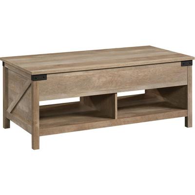 Sauder Bridge Acre Coffee Table, 18-15/16"h X 46-1/4"w X 23-5/8"d, Lintel Oak