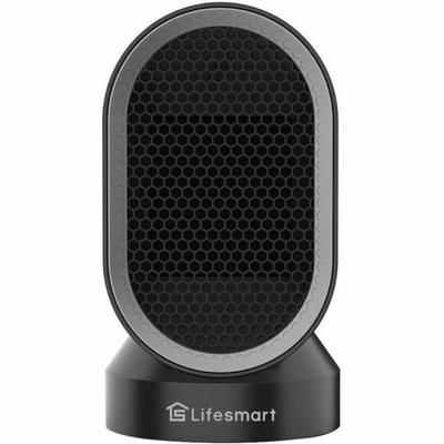 Lifesmart Desktop Select Air Combo Fan/heater With Built-In Uv-Led Light - Ceramic - Electric - 400 W To 600 W - Htfn1283
