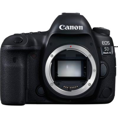 Canon EOS 5D Mark IV 30.4 Megapixel Digital SLR Camera Body Only - Black - Autofocus - 3.2" Touchscreen LCD - 6720 x 4480 Image - 4096 x 2160 Video - HD Movie Mode